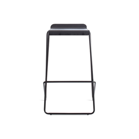 Ready Stacking Stool by Blu Dot in Black, barstool height, stacked