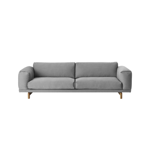 Muuto Rest 3 seater sofa with Steelcut Trio 133 upholstery