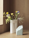 Unique and scandinavian Muuto Ridge Vase ideal for floral arrangements