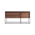 Rule 1 Door / 2 Drawer Console by Blu Dot in Walnut