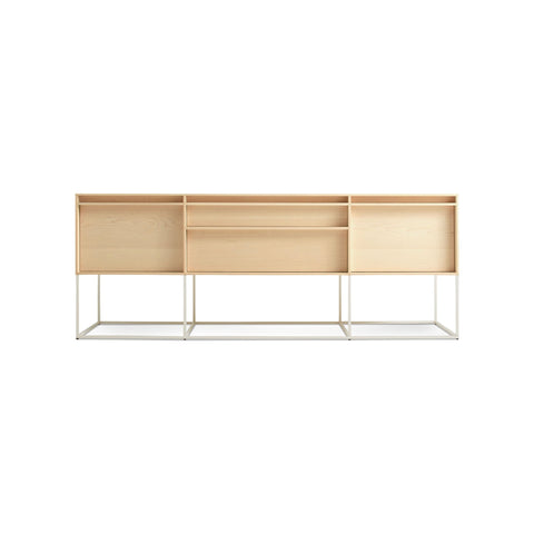 Rule 2 Door / 2 Drawer Console by Blu Dot in Maple