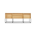 Rule 2 Door / 2 Drawer Console by Blu Dot in White Oak