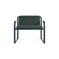 Skald Lounge Chair by Blu Dot in Maharam Mantle In Parsley, front view