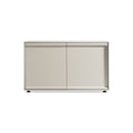 Superchoice 2 Door Credenza by Blu Dot in Putty, low front view