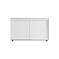 Superchoice 2 Door Credenza by Blu Dot in White, low front view