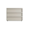 Superchoice 3 Drawer Dresser by Blu Dot in Putty, low front view
