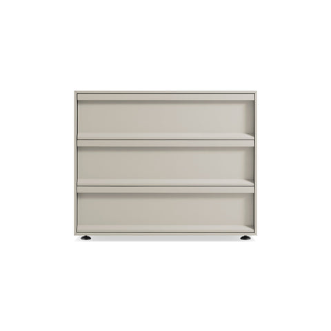 Superchoice 3 Drawer Dresser by Blu Dot in Putty, low front view