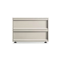Superchoice Nightstand by Blu Dot in Putty, low front view