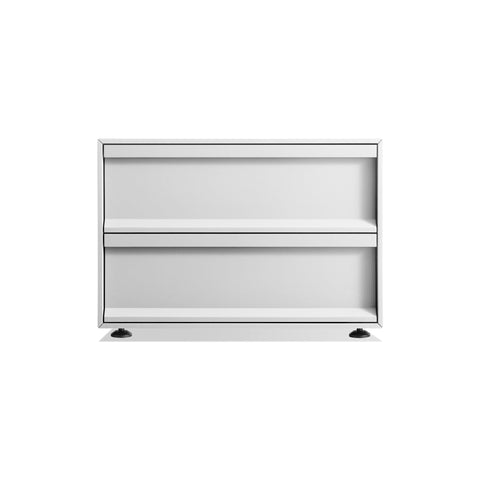Superchoice Nightstand by Blu Dot in White, low front view