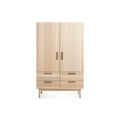 Shale Bar Cabinet by Blu Dot in Hickory, low front view