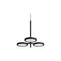 Shine On Small Pendant Light by Blu Dot in Black, low front view