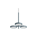 Shine On Small Pendant Light by Blu Dot in Marine Blue, low front view
