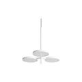 Shine On Small Pendant Light by Blu Dot in White, low front view