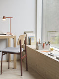 scandinavian playful office with furniture and accessories from muuto