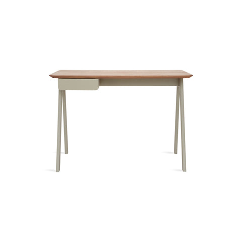 Stash Desk by Blu Dot in Walnut Putty Grey