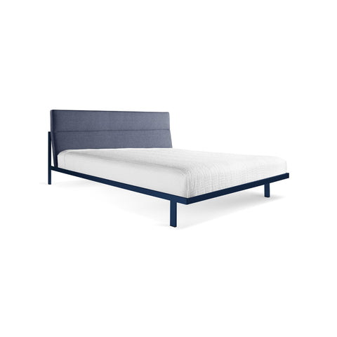 Station Bed by Blu Dot in Edwards Navy, Navy, king size