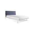 Station Bed by Blu Dot in Edwards Navy, White, full size