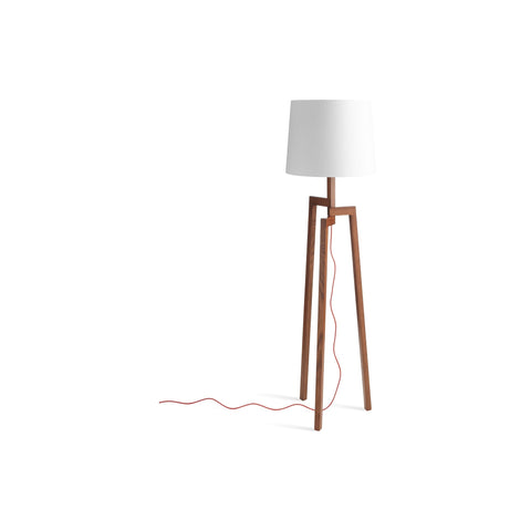 Stilt Floor Lamp by Blu Dot in Walnut
