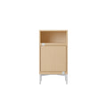 muuto stacked bedside table in oak configuration 2