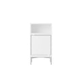 muuto stacked bedside table in white configuration 2