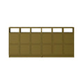 muuto stacked storage system sideboard configuration 1 in brown green