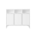 muuto stacked storage system sideboard configuration 3 in white