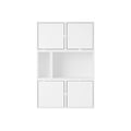 muuto stacked storage system sideboard configuration 4 in white