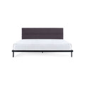 Station Bed by Blu Dot in Iron, Navy, king size