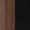 String Walnut and Black swatch