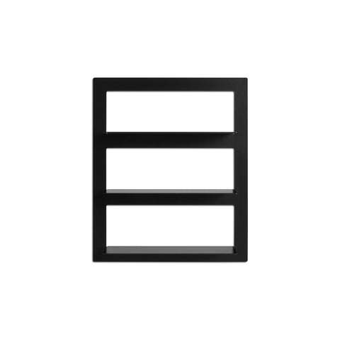 Shwall Shelf by Blu Dot in Black, front view