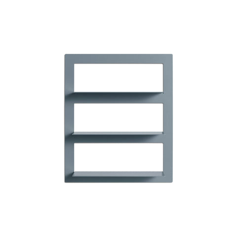 Shwall Shelf by Blu Dot in Grey Blue, front view