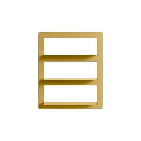 Shwall Shelf by Blu Dot in Mustard, front view