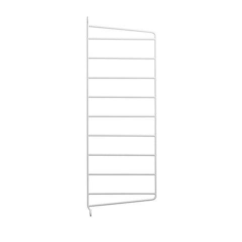 White wall panel 19.7"H x 7.9"D for String® System modular shelving