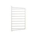 Beige wall panel 19.7"H x 11.8"D for String® System modular shelving