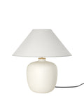 torso table lamp in sand by audo copenhagen