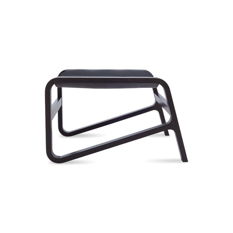 Toro Ottoman by Blu Dot in Night, side view