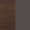 &Tradition Charcoal 4166 and Lacquered Walnut and Chrome Base swatch