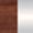 &Tradition Lacquered Walnut with Chrome Base swatch