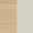 &Tradition Mushroom Linoleum 4176 and Lacquered Oak and Chrome Base swatch