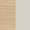 &Tradition Mushroom Linoleum 4176 with Lacquered Oak and Chrome Base swatch