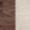 &Tradition Oiled Walnut Sheepskin Moonlight swatch