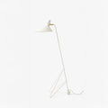 Tripod HM8 Floor Lamp in white by &Tradition, designed by Hvidt & Mølgaard, Scandinavian modern lighting classic
