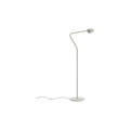 Verge Floor Lamp by Blu Dot in Putty, low front view