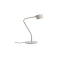 Verge Table Lamp by Blu Dot in Putty, low front view