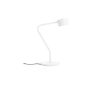 Verge Table Lamp by Blu Dot in White, low front view