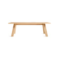 A Walk In The Park Dining Table by Blu Dot, low front view