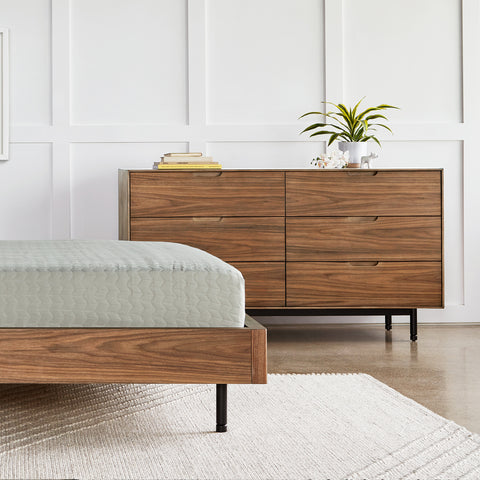 walnut munro dresser by gus modern