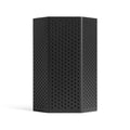 Wink Medium Lantern by Blu Dot in Black perforated powder-coated aluminum, front view