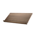 Magazine Shelf in walnut finish, 30.7"W x 11.8"D – String™ Furniture shelving system