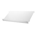 Magazine Shelf in white finish, 30.7"W x 11.8"D – String™ modular shelving component